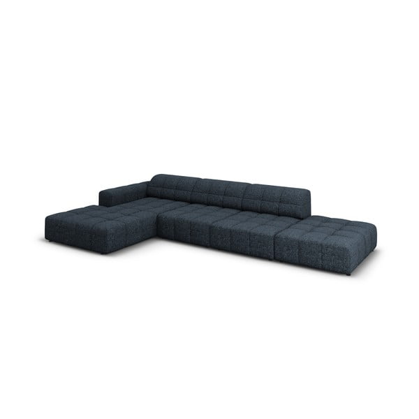 Modrá rohová pohovka (levý roh) Chicago – Cosmopolitan Design-image-4