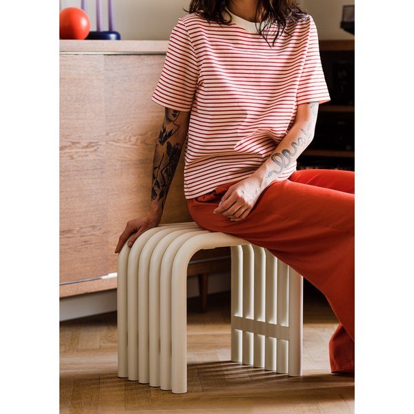 Béžová kovová zahradní židle Nokk – noo.ma-image-3