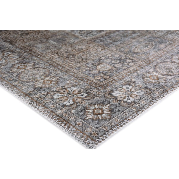 Šedý pratelný koberec 80x150 cm Vintage Orient – Vitaus-image-2