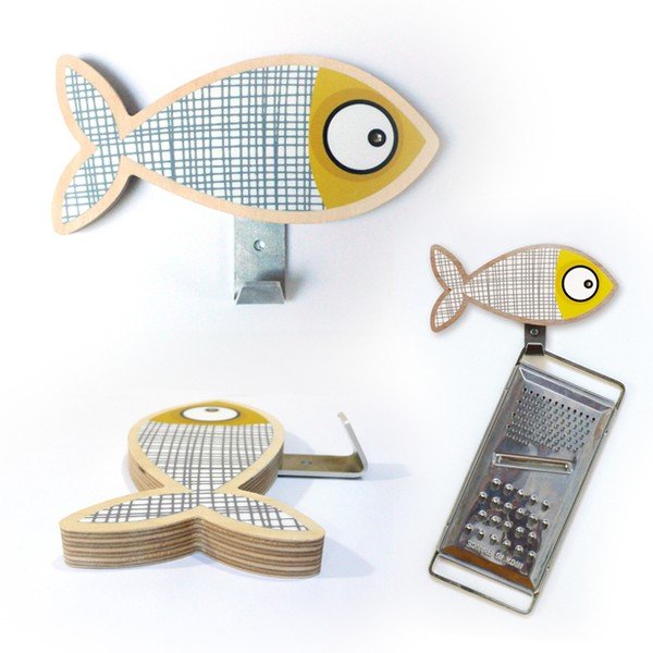 Věšák Grey fish