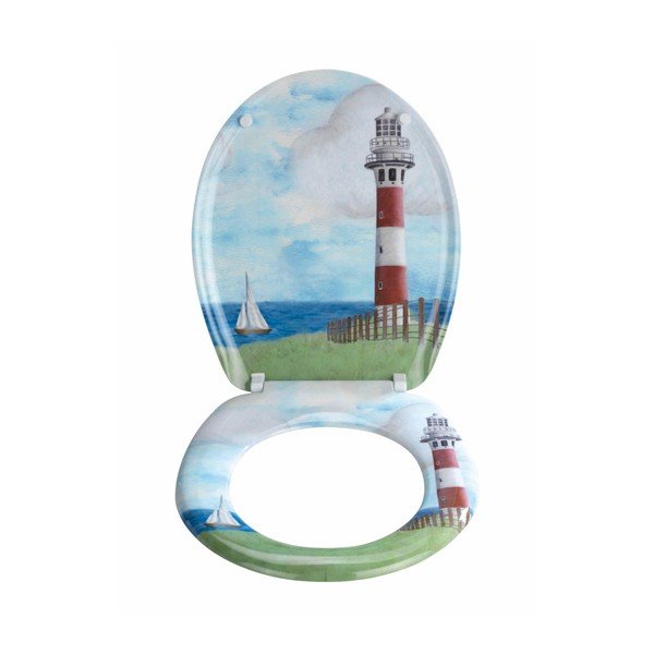 WC sedátko Wenko Lighthouse, 44,5 x 36,5 cm-image-2