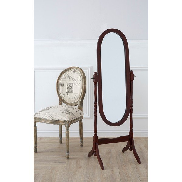 Stojací zrcadlo s dřevěným rámem 52x144 cm Cheval – Premier Housewares-image-1