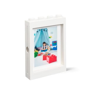 Bílý rámeček na fotku LEGO®, 19,3 x 26,8 cm