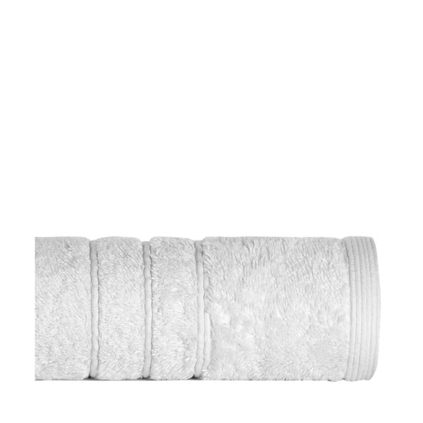 Bílá bavlněná osuška IHOME Omega, 70 x 140 cm