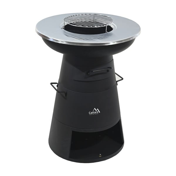 Gril na dřevěné uhlí ø 58,5 cm Plancha Moon – Cattara-image-1