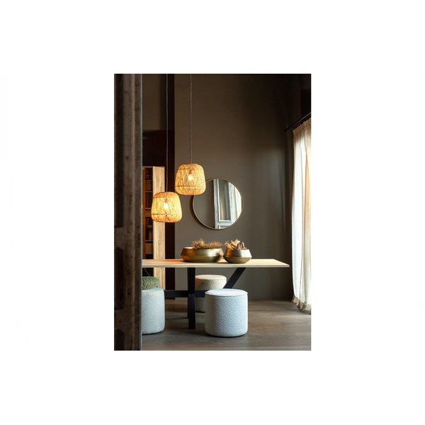 Přírodní závěsná lampa z bambusu WOOOD Moza, ø 36 cm-image-4