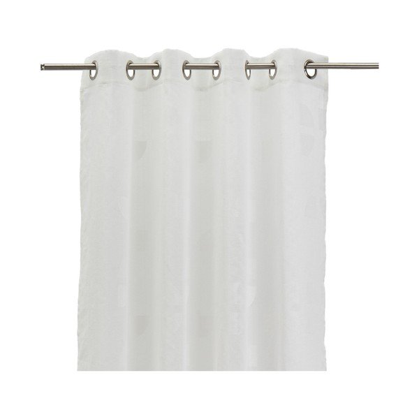 Bílý závěs z žakáru 140x260 cm Mid Century – Casa Selección