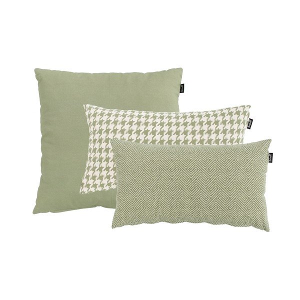 Zeleno-bílý venkovní polštář Hartman Poule, 30 x 50 cm-image-1