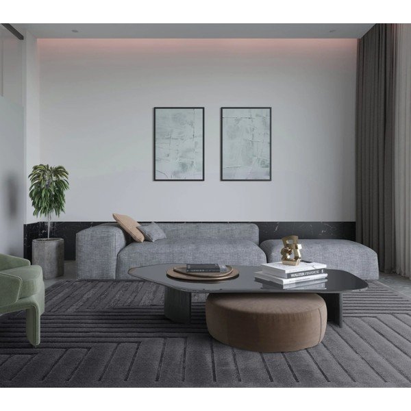 Antracitový koberec 120x170 cm Valley – Asiatic Carpets-image-1
