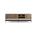 TV stolek v dekoru dubu v přírodní barvě 180x55x35 cm Amira – Marckeric