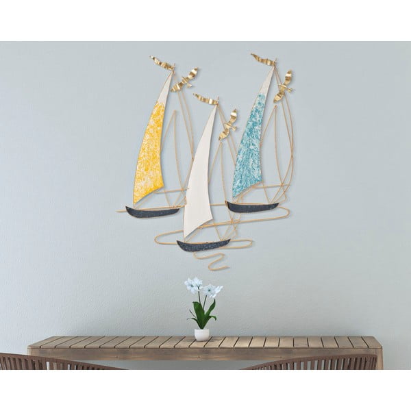 Kovová nástěnná dekorace 79x98 cm Vela – Mauro Ferretti-image-1