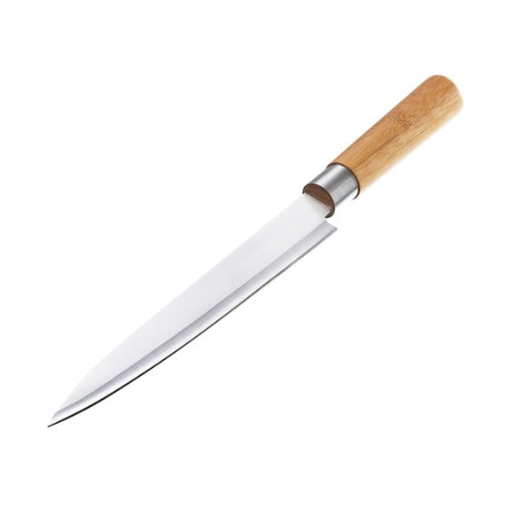 Nůž Unimasa z nerezové oceli a bambusu Unisama, délka 33,5 cm
