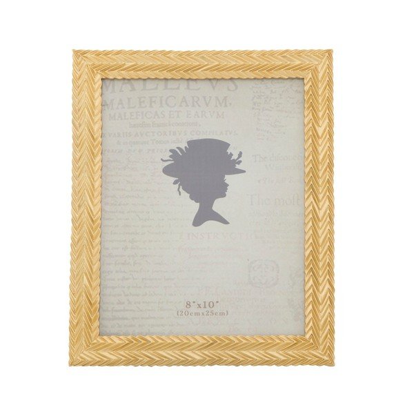 Žlutý fotorámeček v pryskyřicovém rámu Mauro Ferretti Stick Glam, 25,3 x 30,5 cm-image-1