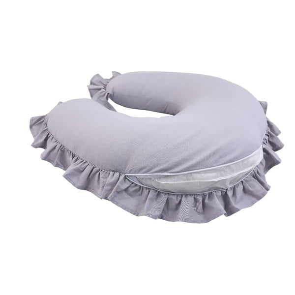 Šedý kojicí polštář – Mila Home-image-3