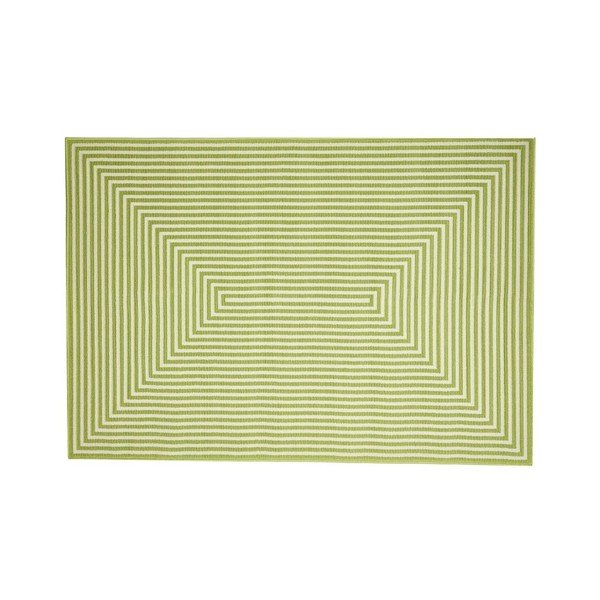 Zelený venkovní koberec Floorita Braid, 200 x 285 cm-image-1