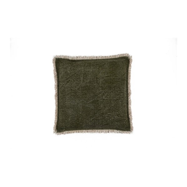 Tmavě zelený polštář Moycor Cairo, 45 x 45 cm