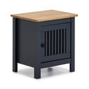 Šedý dřevěný noční stolek Marckeric Bruna