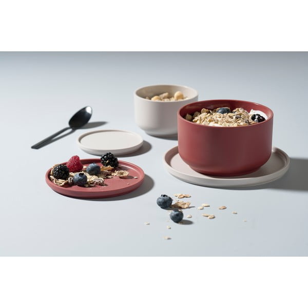 Tmavě šedá servírovací miska s víkem Zone Peili, 1 l-image-4