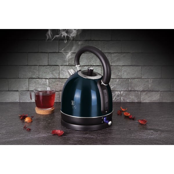 Modrá rychlovarná konvice 1.7 l Metallic Line Aquamarine Edition - BerlingerHaus-image-1