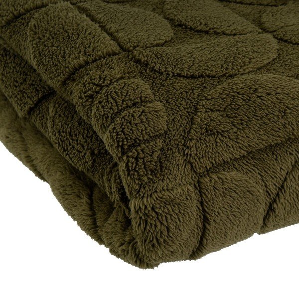 Zelená deka z mikroplyše 130x160 cm Mid Century – Casa Selección-image-3