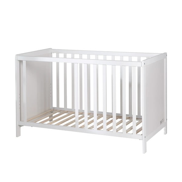 Bílá postýlka 60x120 cm – Roba-image-3