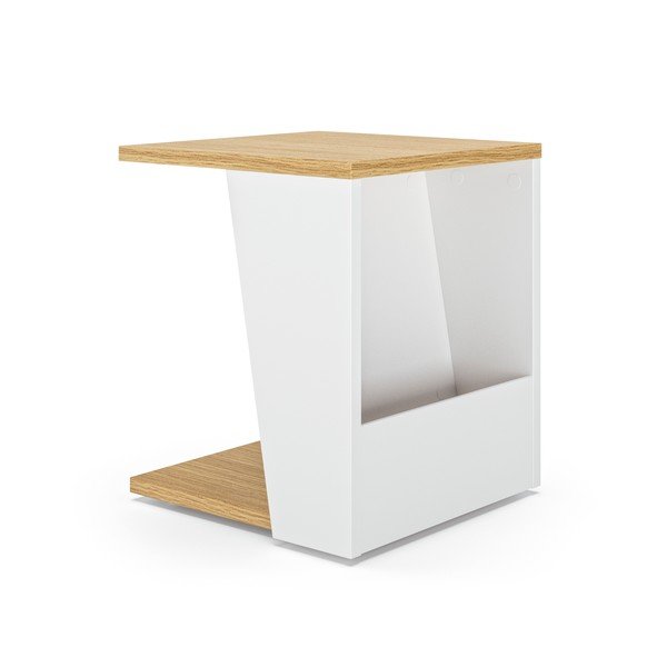 Konferenční stolek s deskou v dubovém dekoru 40x40 cm Albi - TemaHome-image-2