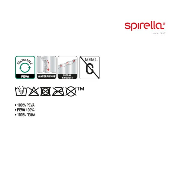 Sprchový závěs 180x200 cm Bio – Spirella-image-2