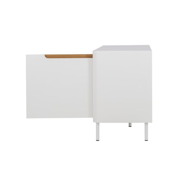 Bílý botník Tenzo Switch, 94 x 53,5 cm-image-3