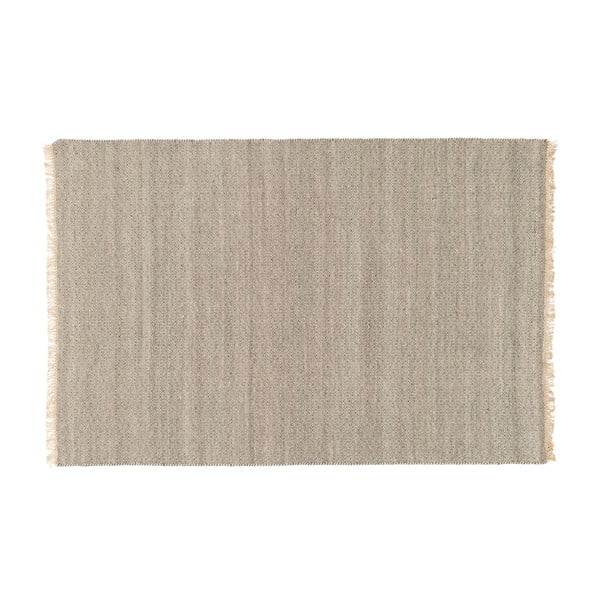 Vlněný koberec Kyla Smoke, 80x150 cm