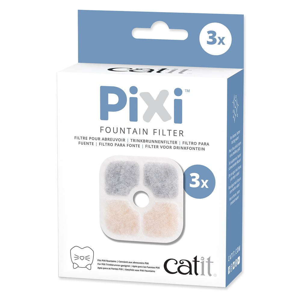 Filtry do vodní fontány pro kočku v sadě 3 ks Catit Pixi – Plaček Pet Products
