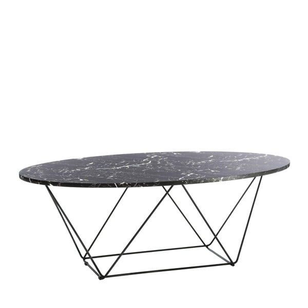 Černý konferenční stolek Ixia Mesa