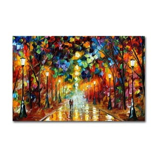 Nástěnná reprodukce na plátně Leonid Afremov, 70 x 45 cm