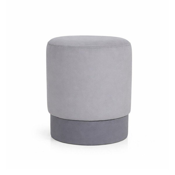 Šedý taburet Ropp – Artie