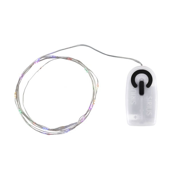 Světelný řetěz počet žárovek 20 ks délka 190 cm Knirke multi – Sirius