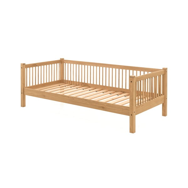 Dětská postel z dubového dřeva v přírodní barvě 90x200 cm Forrest – Vipack