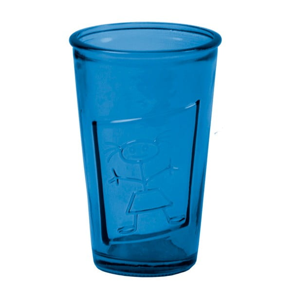 Tmavě modrá sklenice Ego Dekor Afodita, 300 ml