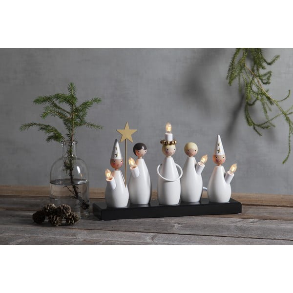 Černobílá světelná dekorace do zásuvky Luciakör – Star Trading-image-3