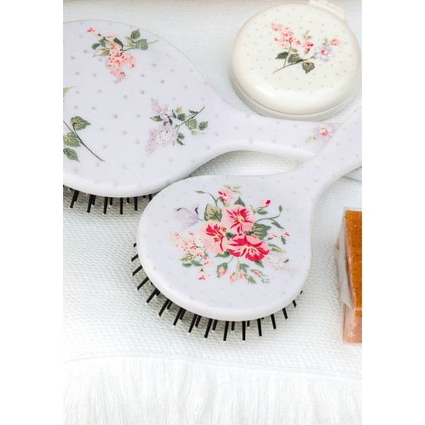 Kapesní kosmetické zrcátko s hřebenem Green Gate Asta-image-1