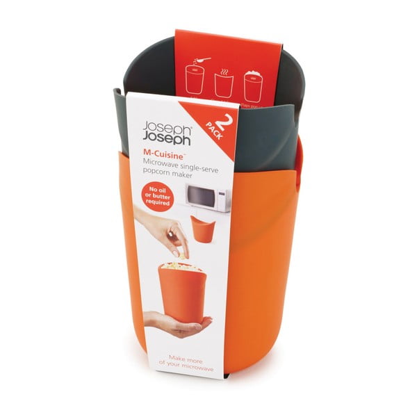 Sada 2 nádobek na přípravu popcornu v mikrovlnné troubě Joseph Joseph M-Cuisine-image-1