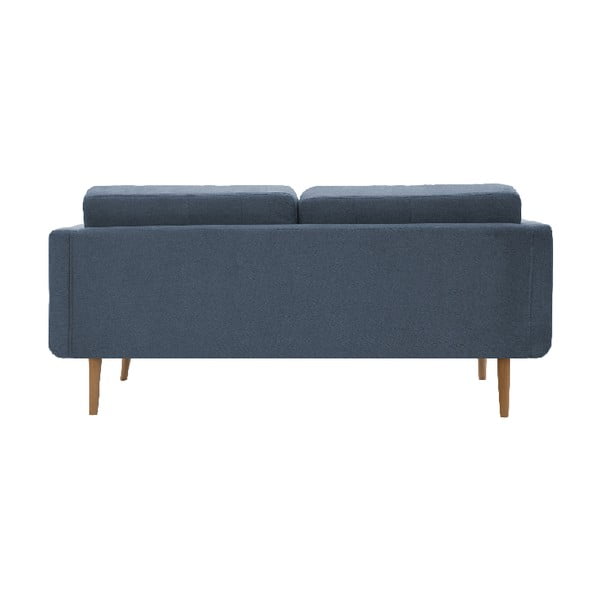 Světle modrá trojmístná pohovka Vivonita Sondero, přírodní nohy-image-2