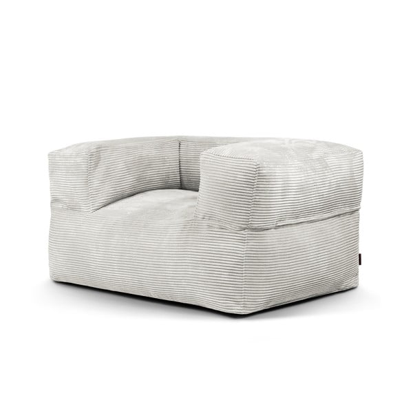 Krémový manšestrový sedací vak MooG – SLOWDOWN