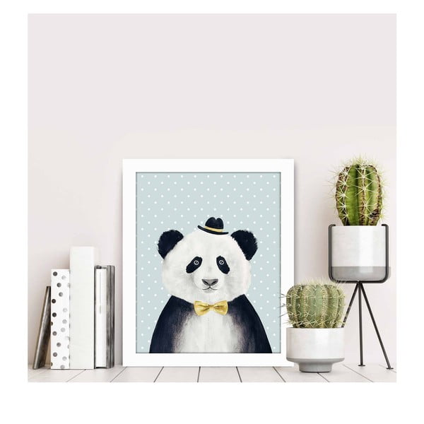 Dekorativní obraz Panda, 28,5 x 23,5 cm-image-1