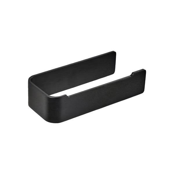 Černý nástěnný kovový držák na toaletní papír Ume – Zone-image-2