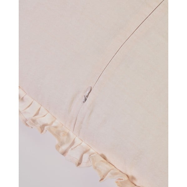 Povlak na polštář s příměsí lnu 45x45 cm Nacha – Kave Home-image-2