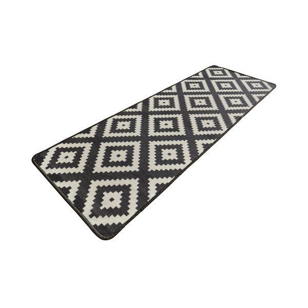 Černý kuchyňský běhoun Hanse Home Diamond, 67 x 180 cm-image-1
