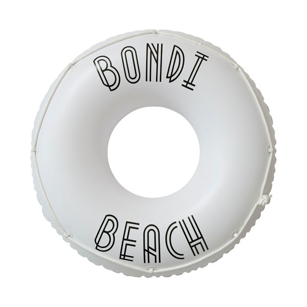 Bílý nafukovací kruh Sunnylife Bondi