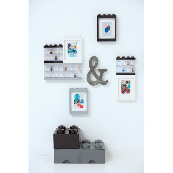 Černý rámeček na fotku LEGO®, 19,3 x 26,8 cm-image-1