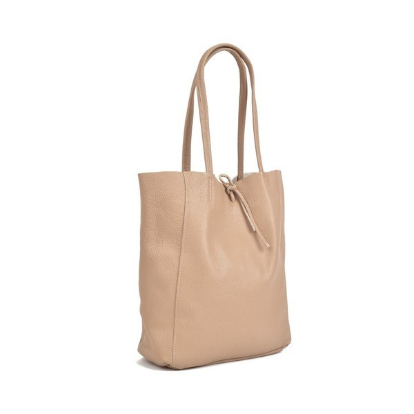 Hnědá kožená kabelka Sofia Cardoni Patula-image-2