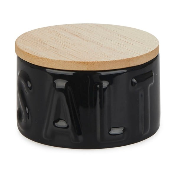 Černá keramická dóza na sůl Balvi-image-2