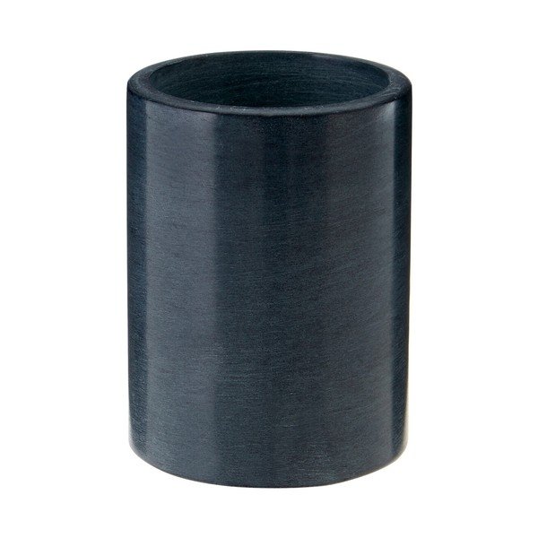 Tmavě šedý kamenný kelímek na zubní kartáčky Kamal – Premier Housewares
